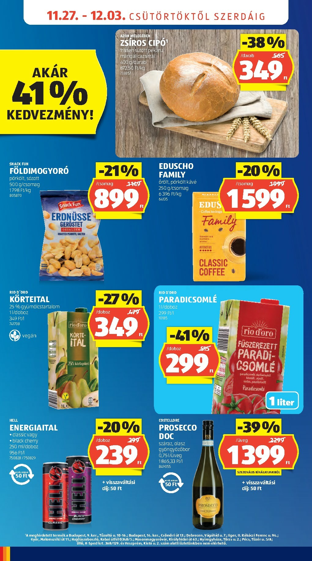 aldi - Aldi akciós újság, érvényes 11.27. - 12.03. - page: 14