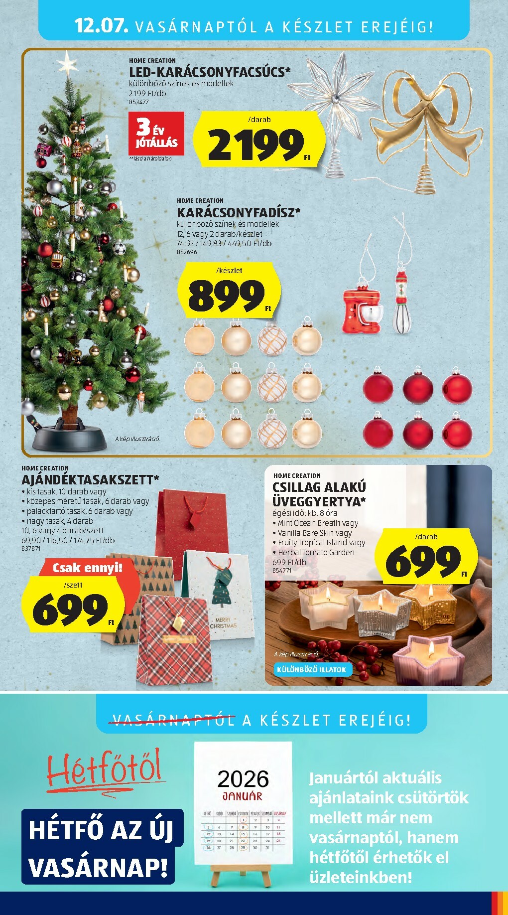 aldi - Aldi - Középső sor termékei akciós újság, érvényes 12.04. - 12.24. - page: 13