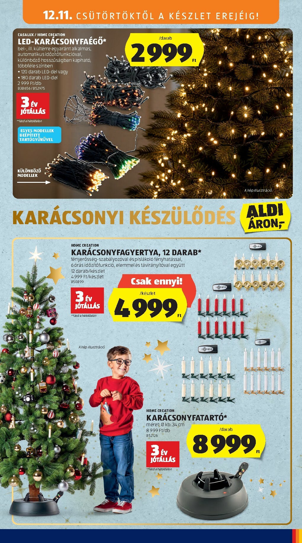 aldi - Aldi - Középső sor termékei akciós újság, érvényes 12.11. - 12.17. - page: 3