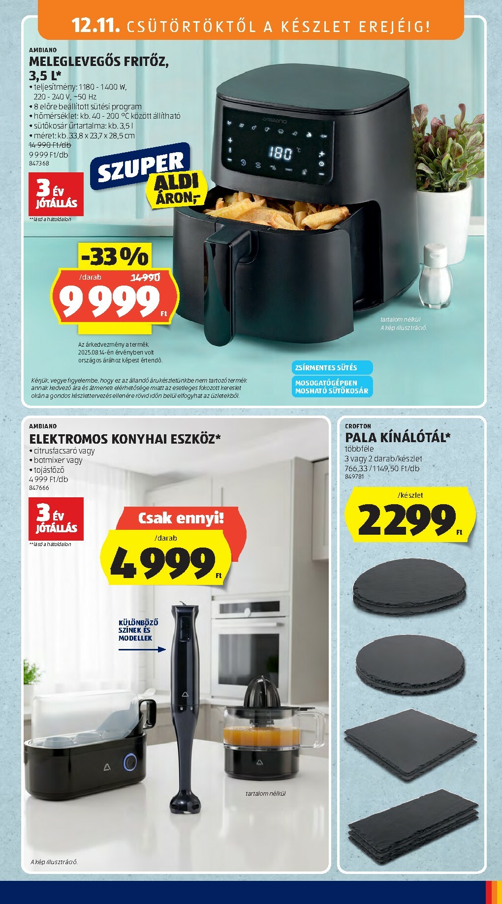 aldi - Aldi - Középső sor termékei akciós újság, érvényes 12.11. - 12.17. - page: 5