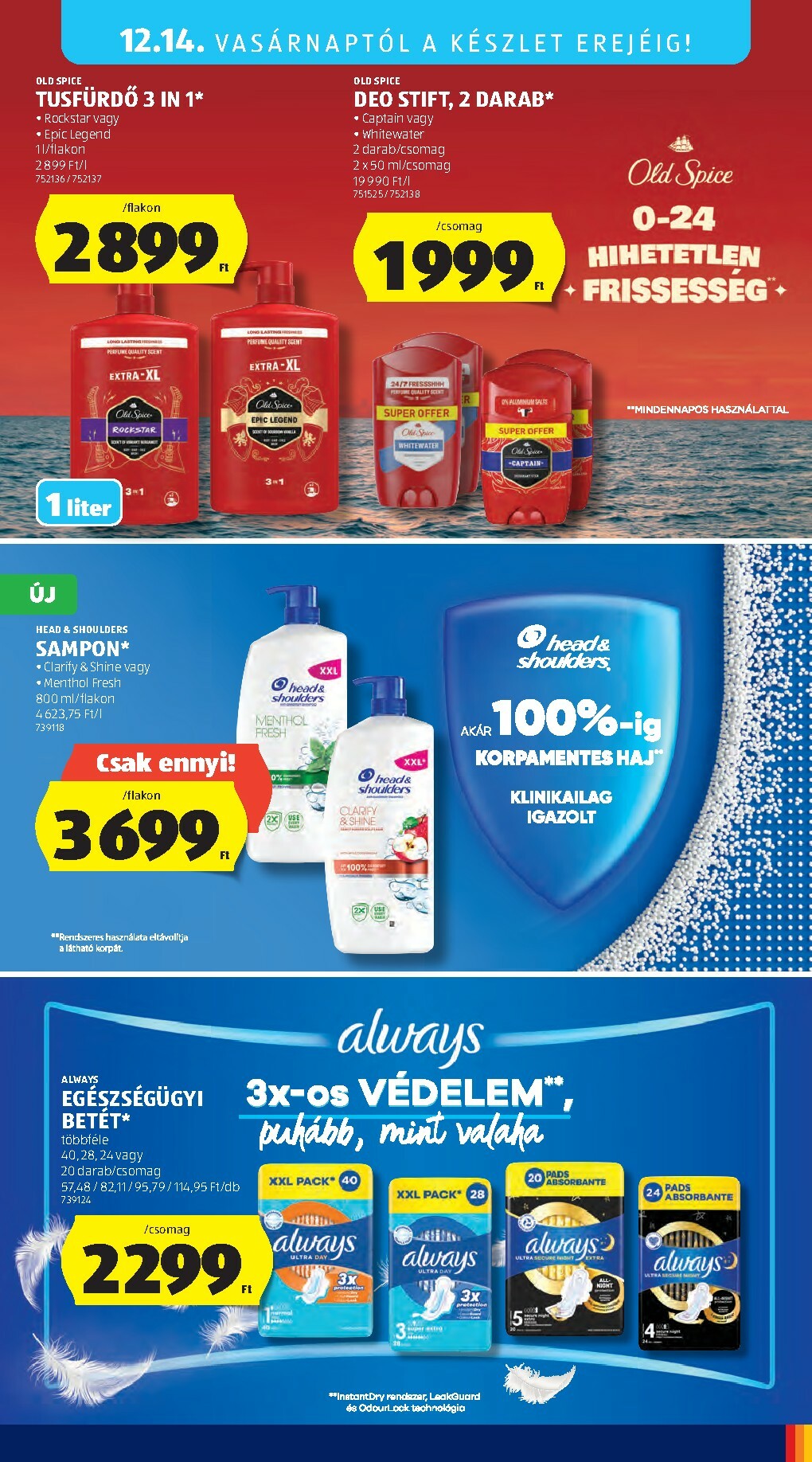 aldi - Aldi - Középső sor termékei akciós újság, érvényes 12.11. - 12.17. - page: 19