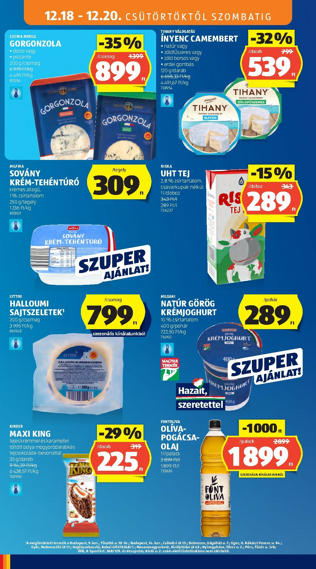 aldi - Aldi akciós újság, érvényes 12.18. - 12.24. - page: 12