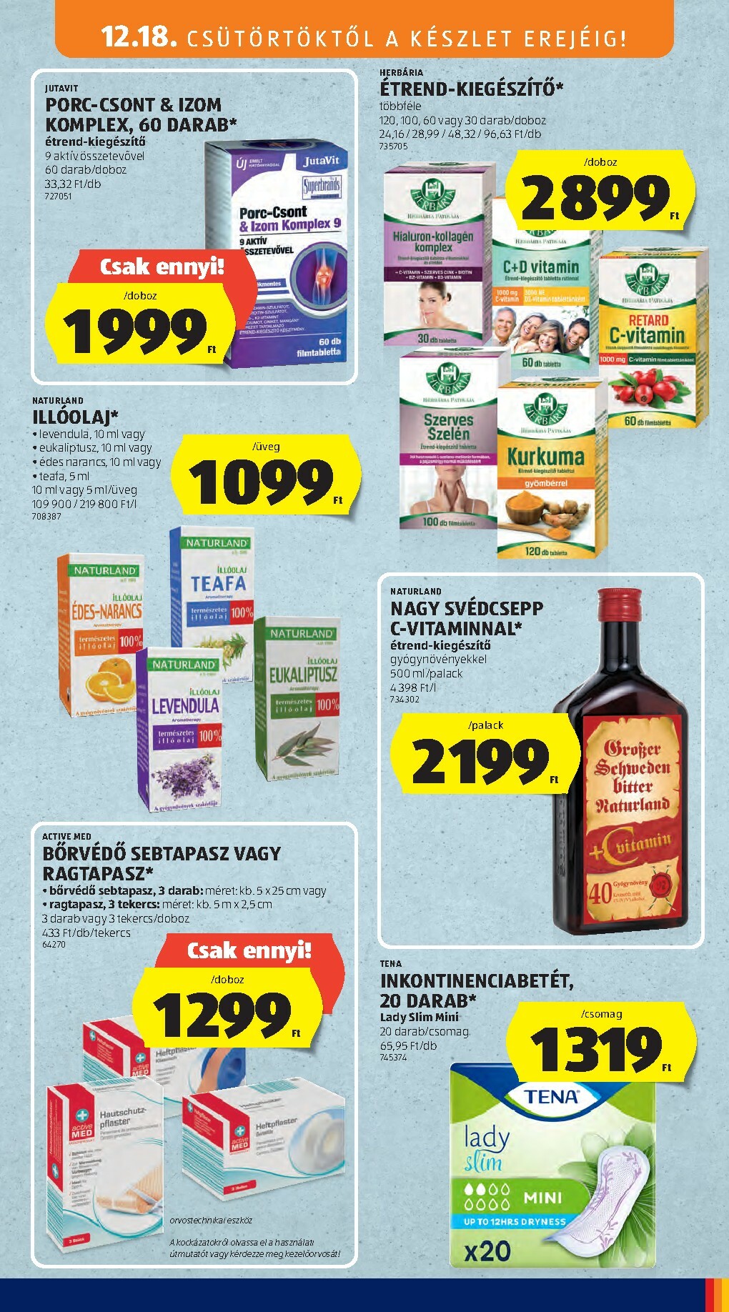 aldi - Aldi - Középső sor termékei akciós újság, érvényes 12.18. - 12.31. - page: 3