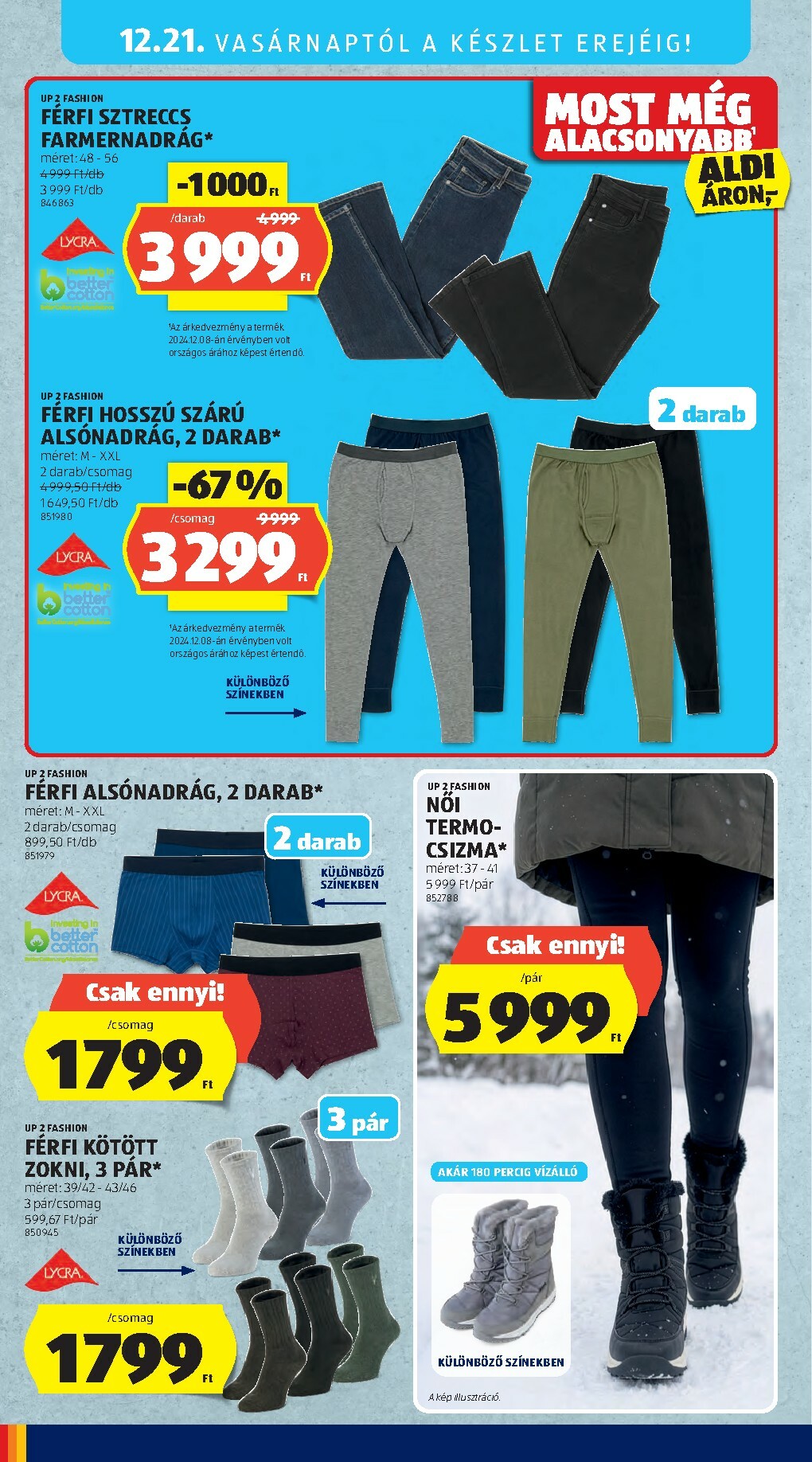 aldi - Aldi - Középső sor termékei akciós újság, érvényes 12.18. - 12.31. - page: 12