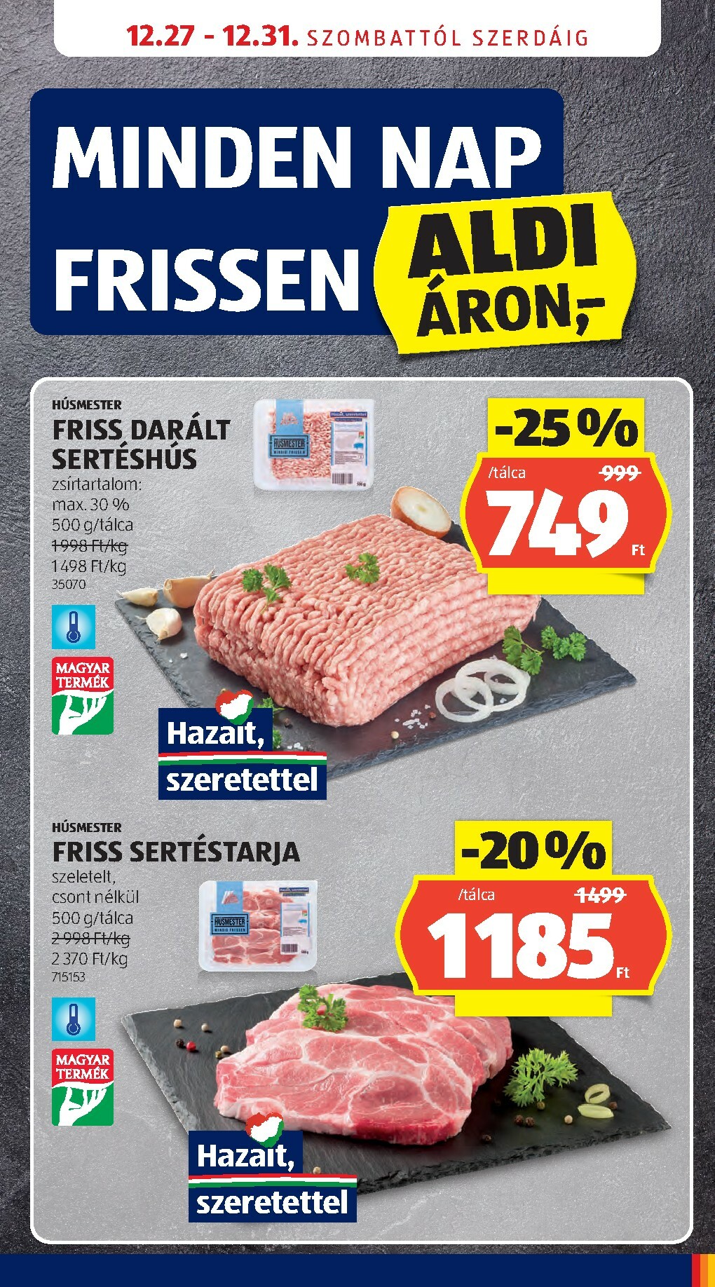 aldi - Aldi akciós újság, érvényes 12.24. - 12.31. - page: 27