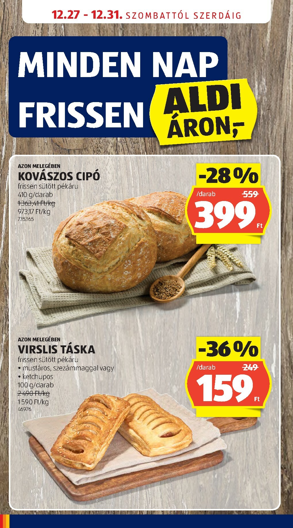 aldi - Aldi akciós újság, érvényes 12.24. - 12.31. - page: 26