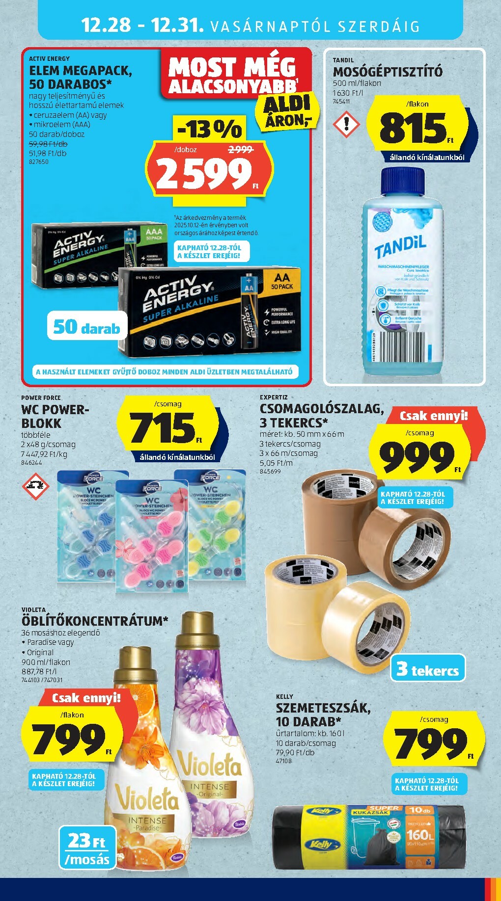 aldi - Aldi akciós újság, érvényes 12.24. - 12.31. - page: 35
