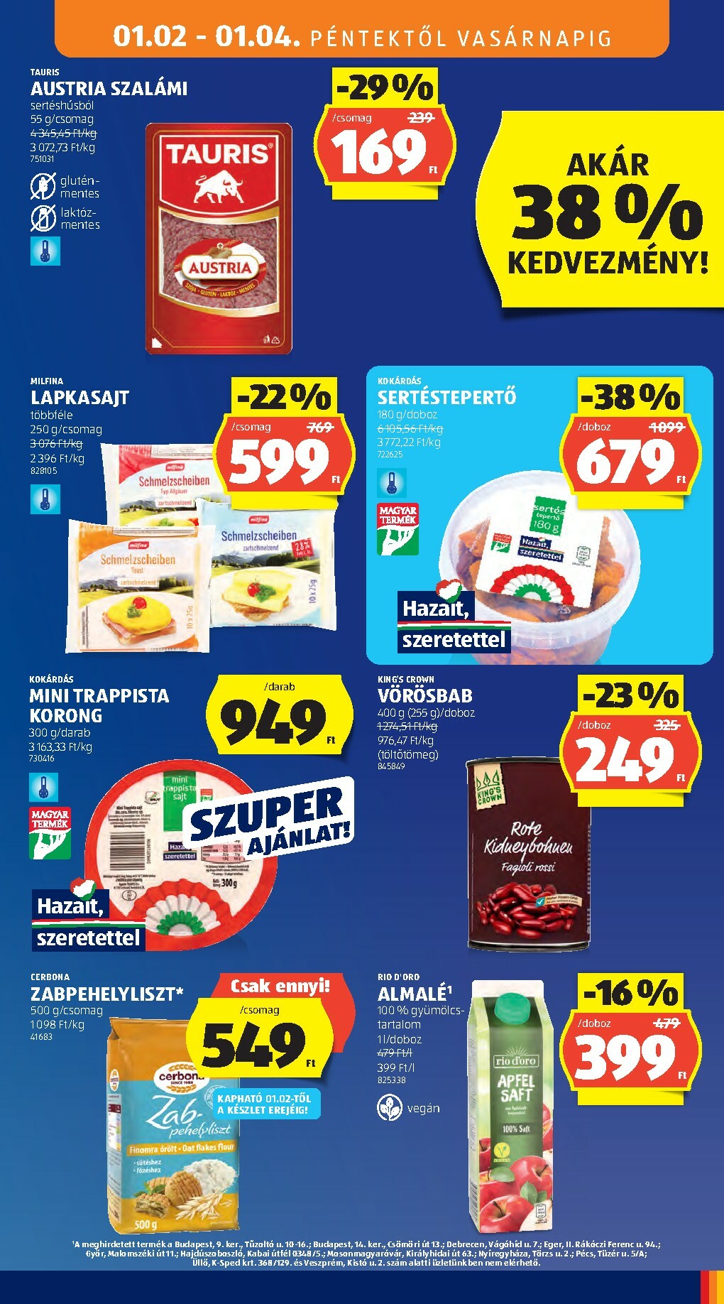 aldi - Aldi akciós újság, érvényes 01.02. - 01.07. - page: 9