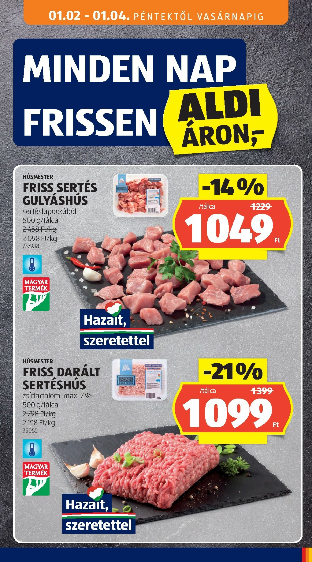 aldi - Aldi akciós újság, érvényes 01.02. - 01.07. - page: 13