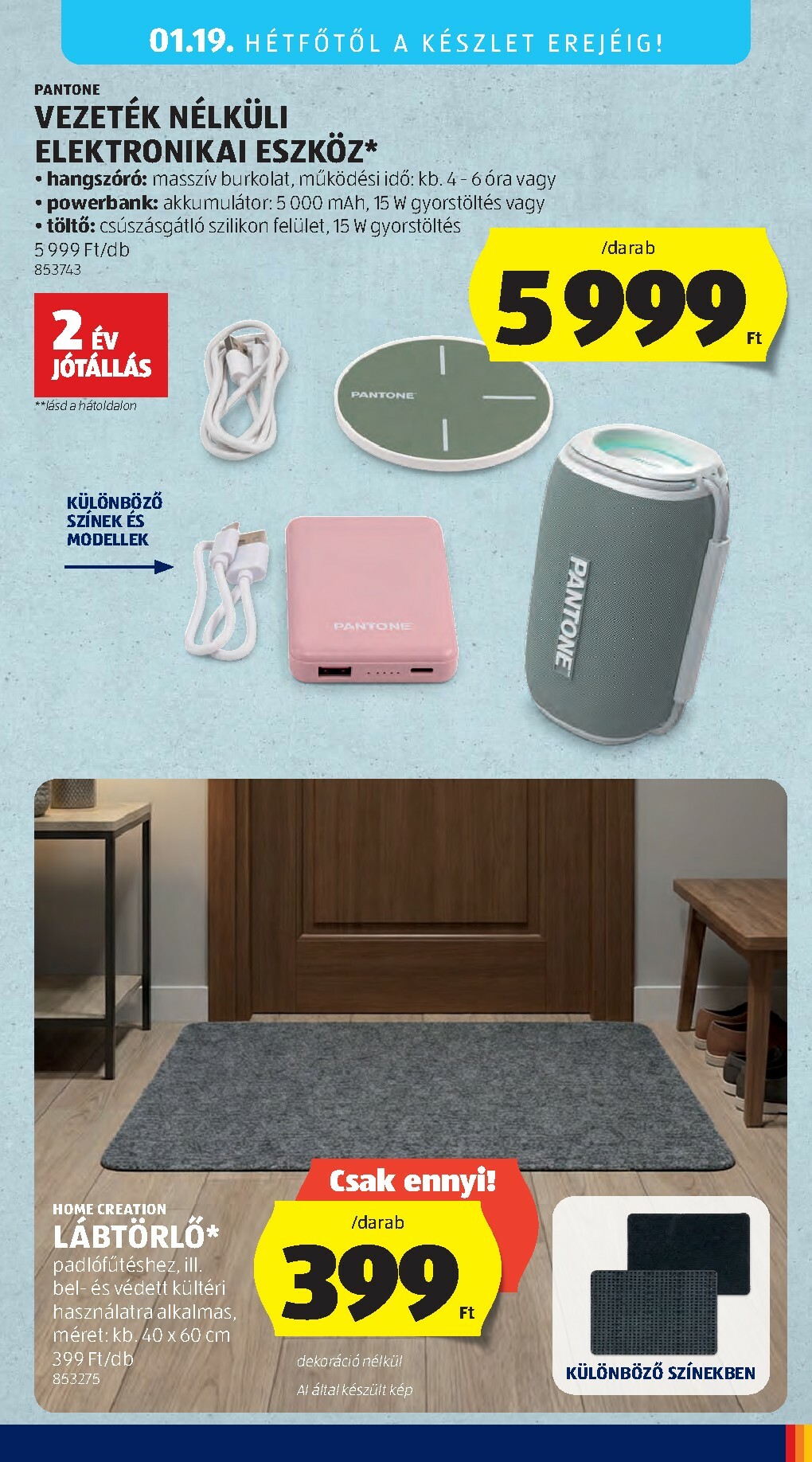 aldi - Aldi akciós újság, érvényes 01.15. - 01.21. - page: 7