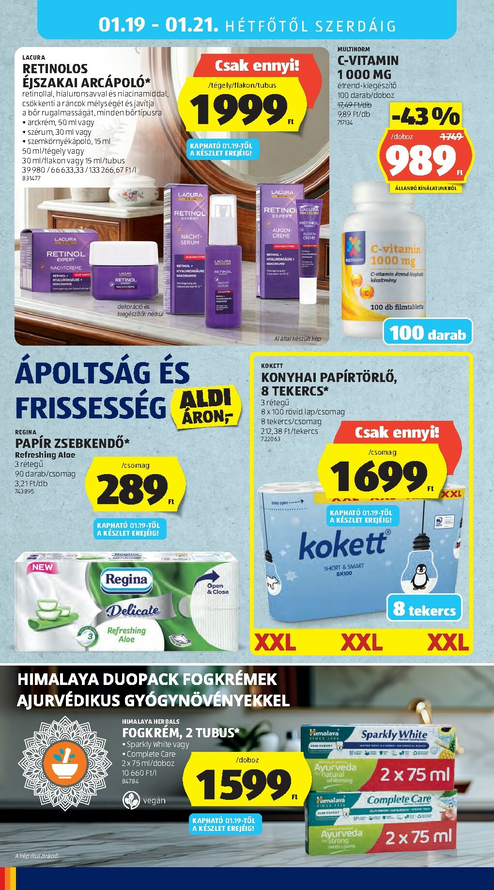 aldi - Aldi - Középső sor termékei akciós újság, érvényes 01.15. - 01.21. - page: 14