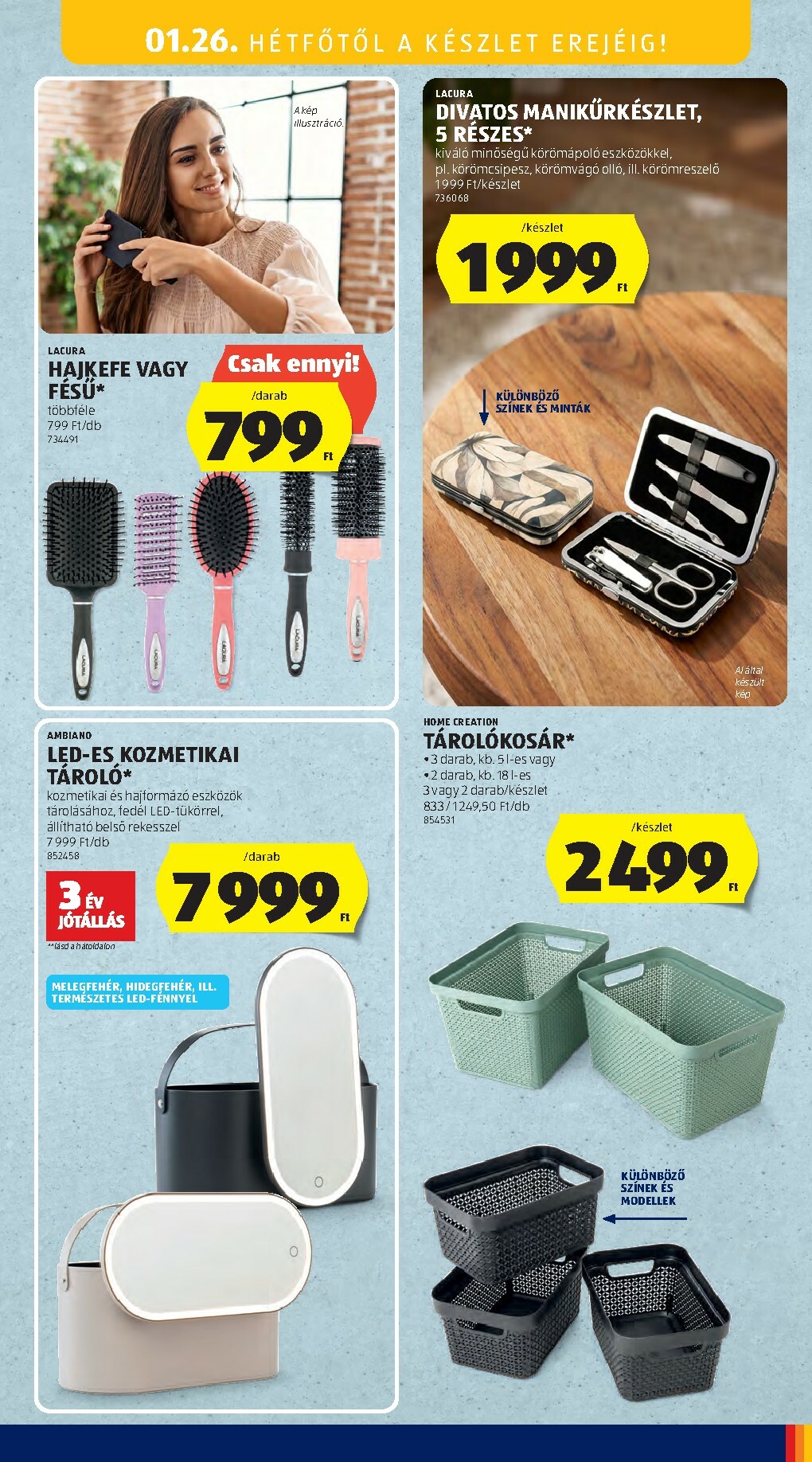 aldi - Aldi - Középső sor termékei akciós újság, érvényes 01.22. - 01.28. - page: 13