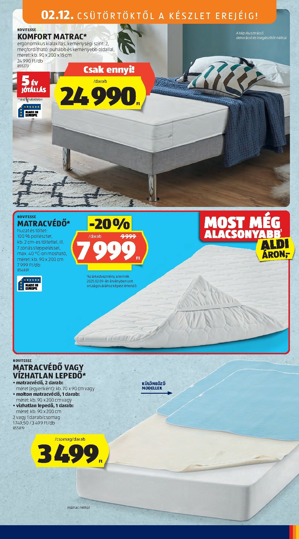 aldi - Aldi - Középső sor termékei akciós újság, érvényes 2026.02.12. - 2026.02.18. - page: 5