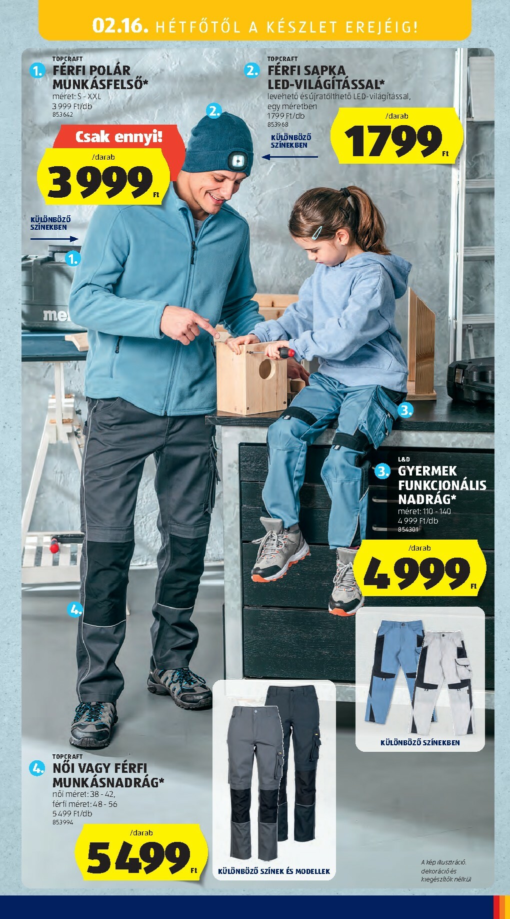 aldi - Aldi - Középső sor termékei akciós újság, érvényes 2026.02.12. - 2026.02.18. - page: 13