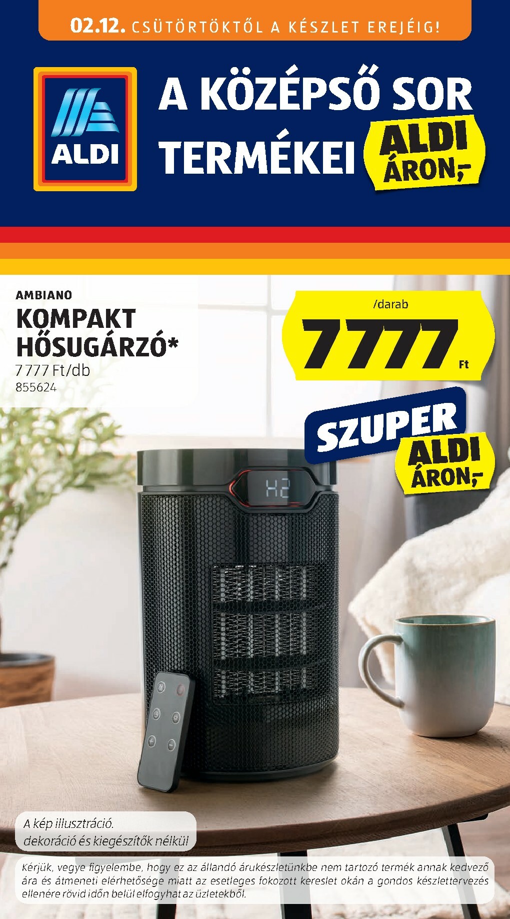 aldi - Aldi - Középső sor termékei akciós újság, érvényes 2026.02.12. - 2026.02.18.