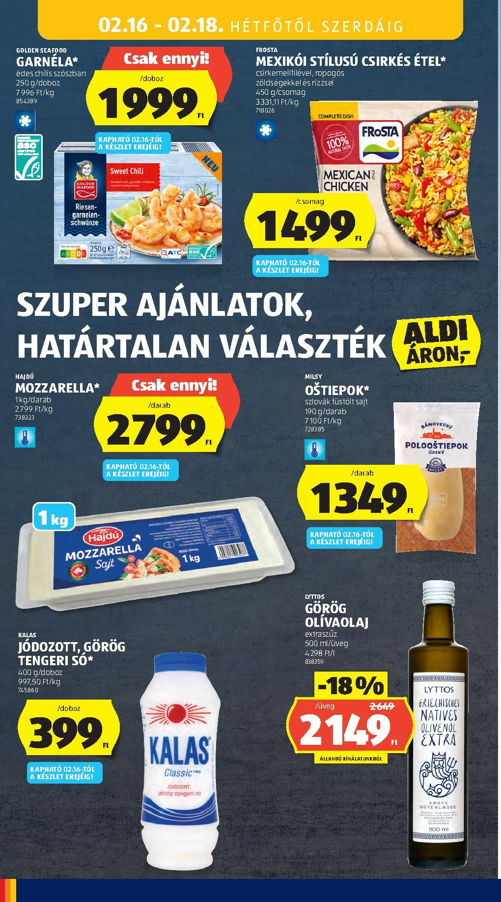 aldi - Aldi akciós újság, érvényes 2026.02.12. - 2026.02.18. - page: 36