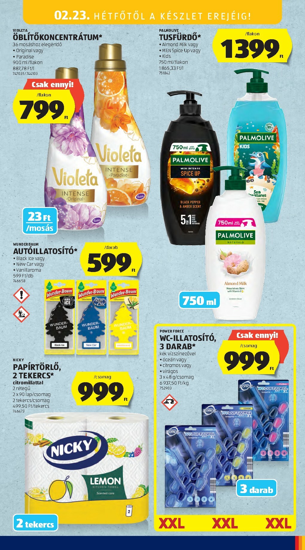 aldi - Aldi - Középső sor termékei akciós újság, érvényes 2026.02.19. - 2026.02.25. - page: 15