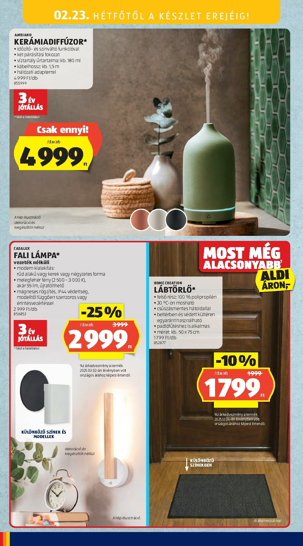 aldi - Aldi - Középső sor termékei akciós újság, érvényes 2026.02.19. - 2026.02.25. - page: 14