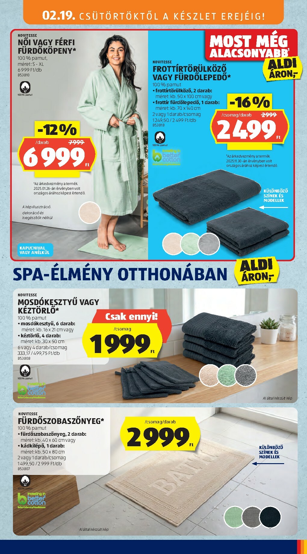 aldi - Aldi - Középső sor termékei akciós újság, érvényes 2026.02.19. - 2026.02.25. - page: 5