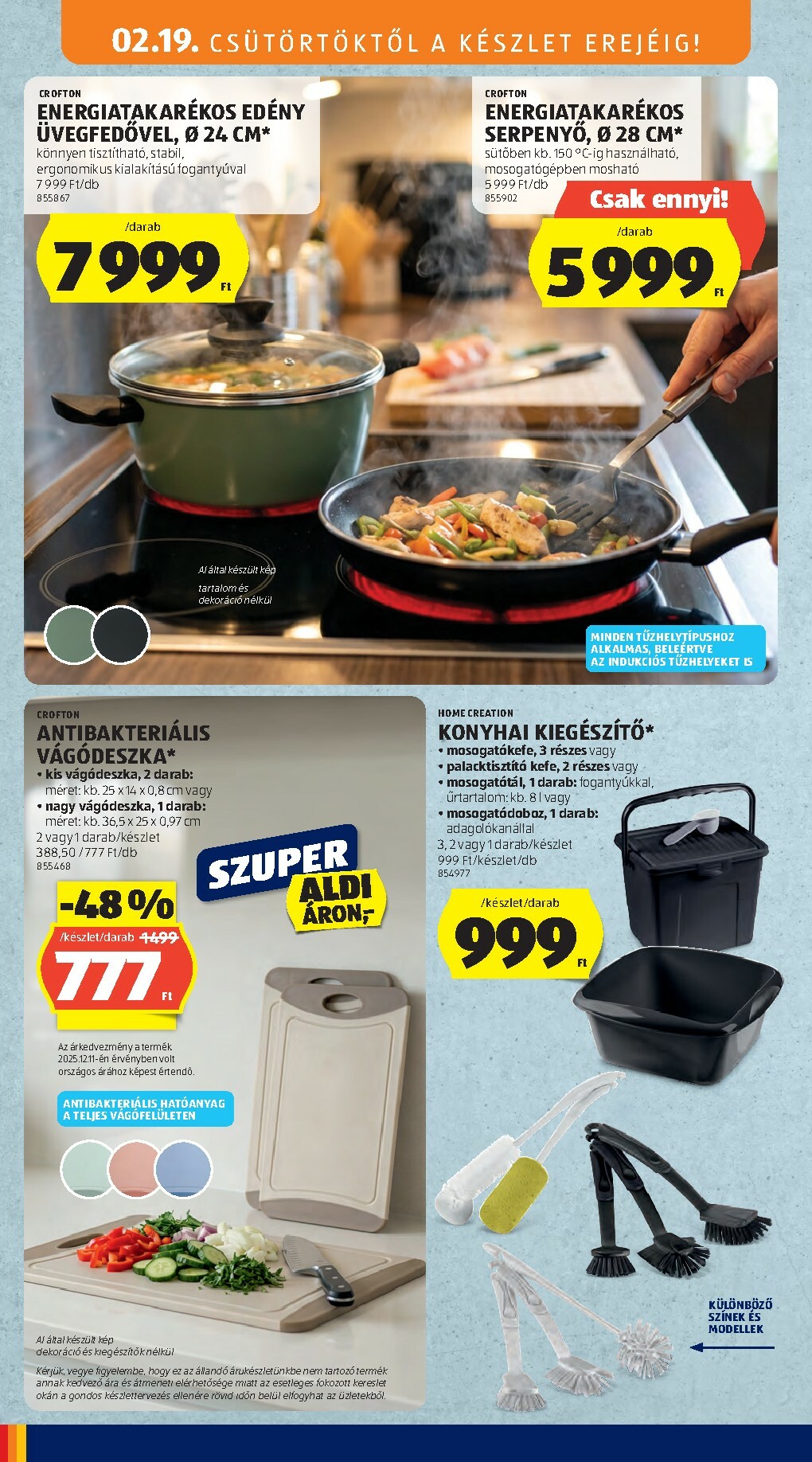 aldi - Aldi - Középső sor termékei akciós újság, érvényes 2026.02.19. - 2026.02.25. - page: 2