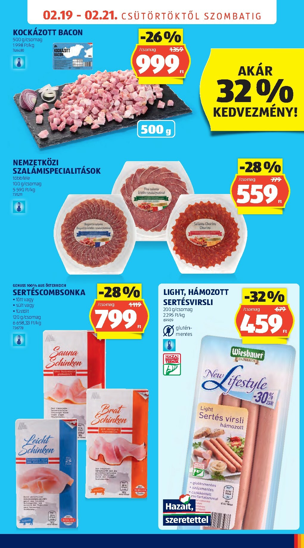 aldi - Aldi - Újranyitás: Budapest akciós újság, érvényes 2026.02.19. - 2026.02.21. - page: 5