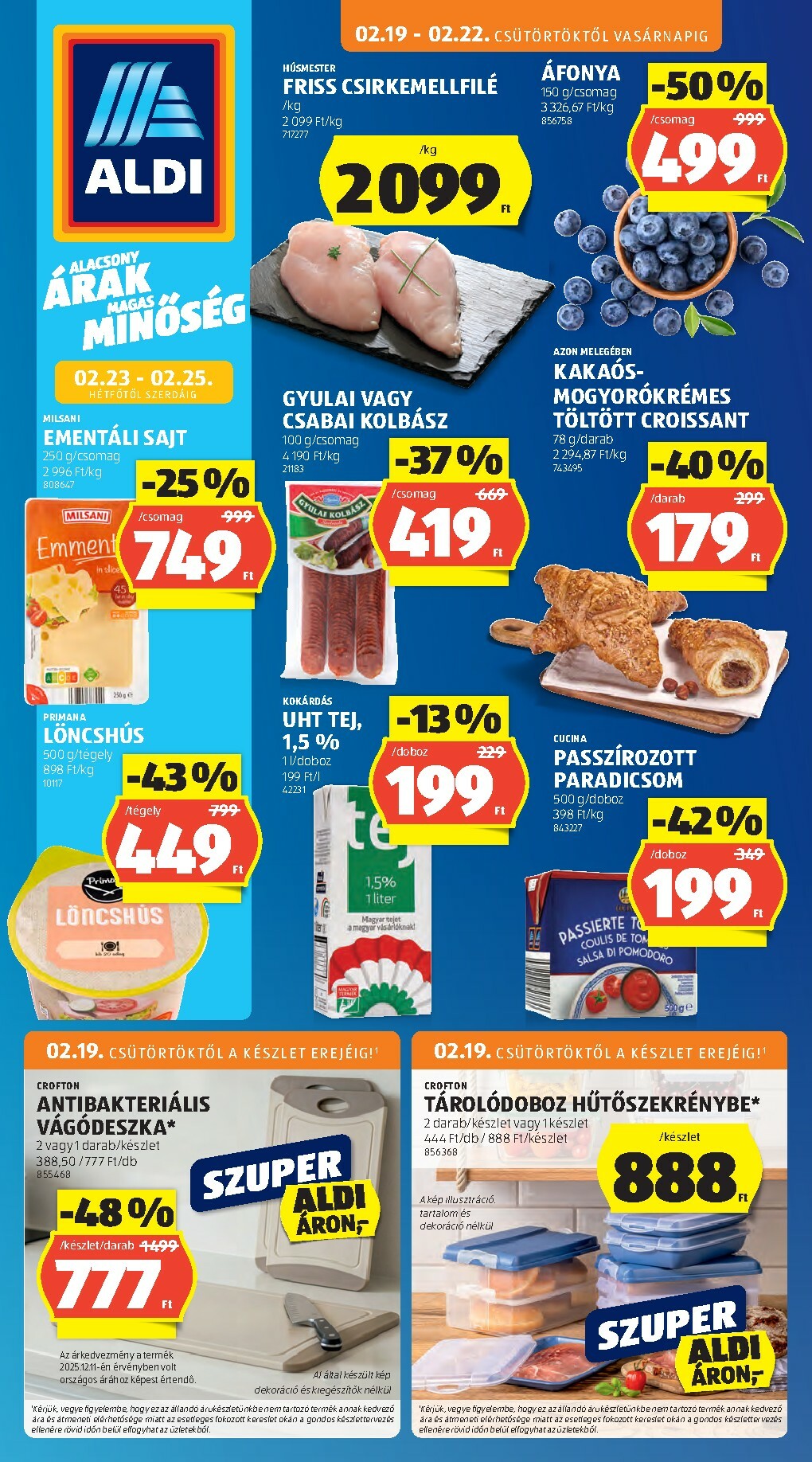 aldi - Aldi akciós újság, érvényes 2026.02.19. - 2026.02.25.