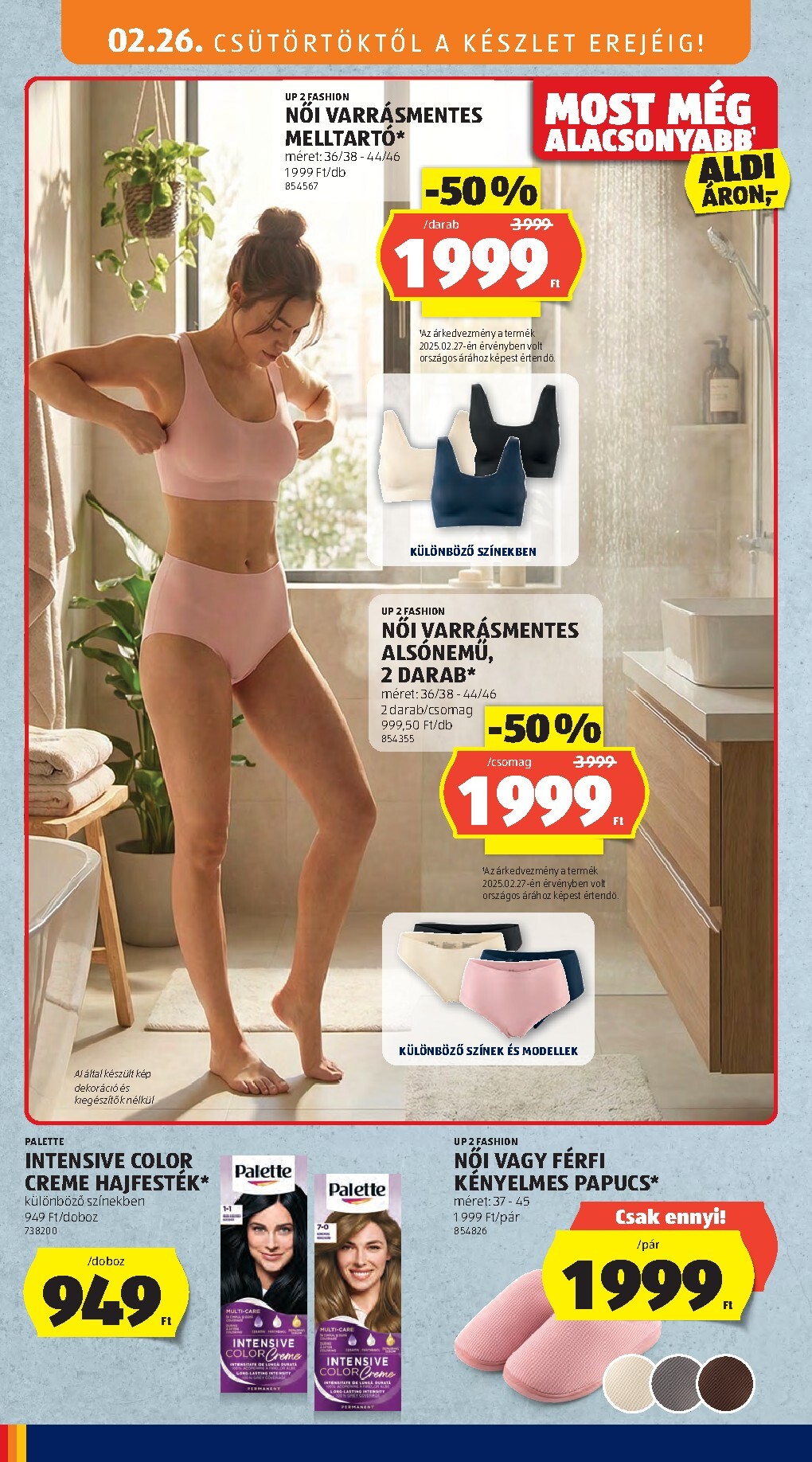 aldi - Aldi - Középső sor termékei akciós újság, érvényes 2026.02.26. - 2026.03.04. - page: 12