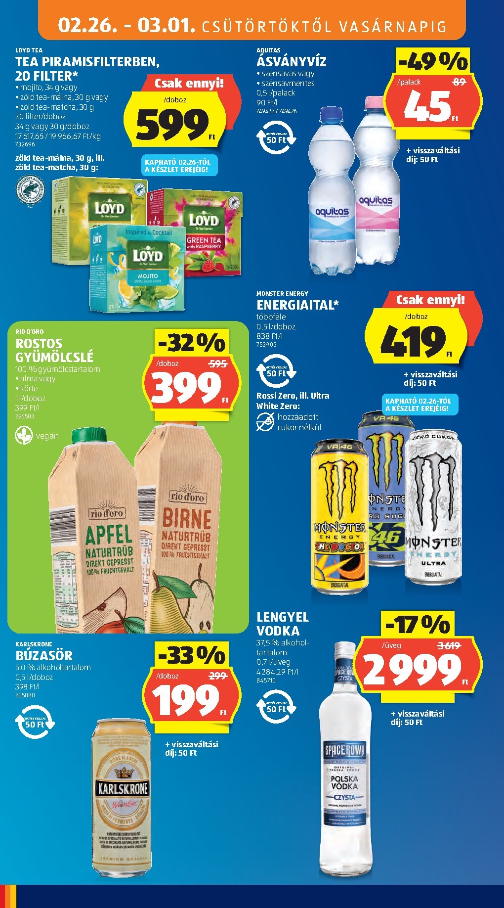 aldi - Aldi akciós újság, érvényes 2026.02.26. - 2026.03.04. - page: 12