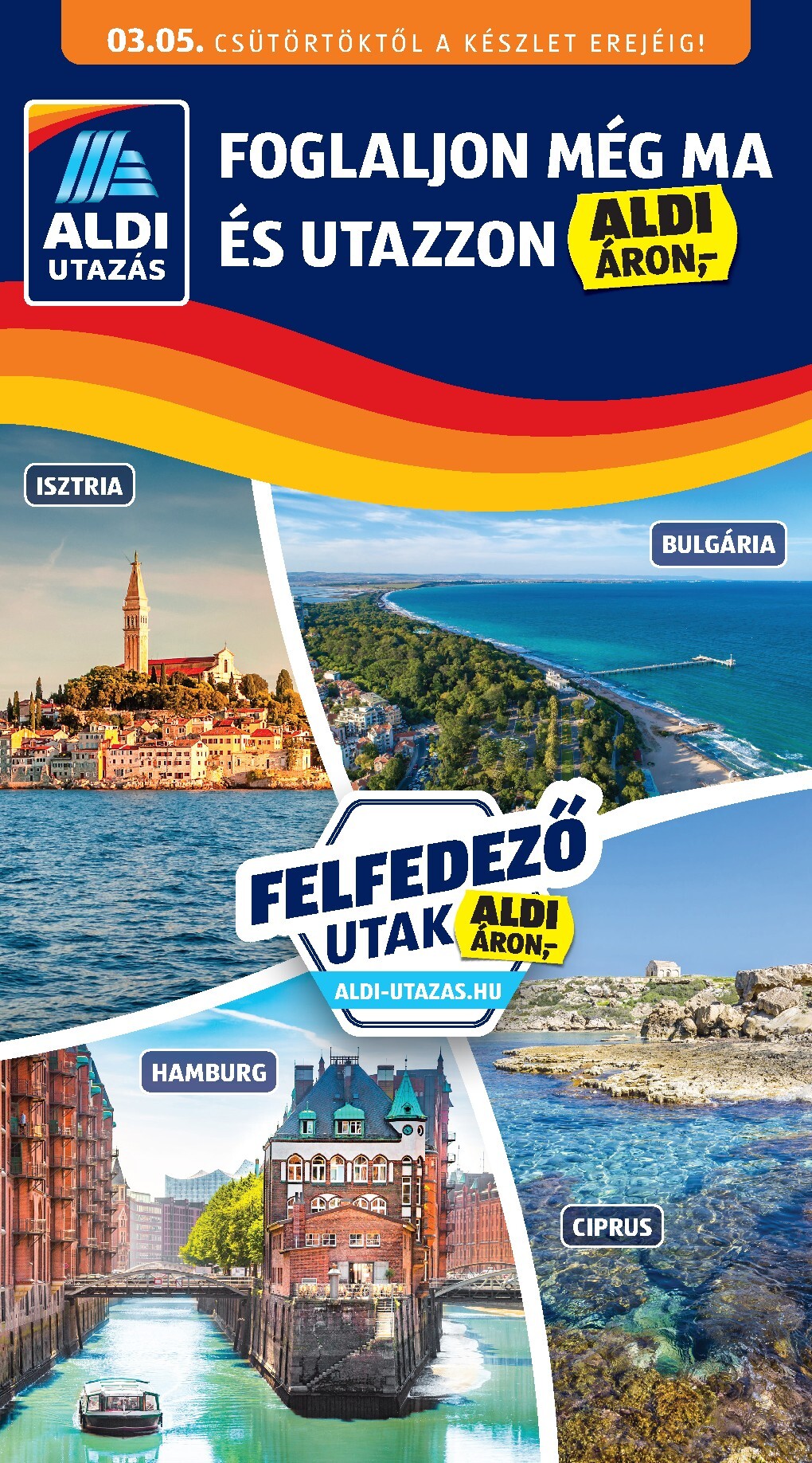 aldi - Aldi - Utazás katalógus akciós újság, érvényes 2026.03.05. - 2026.03.11.