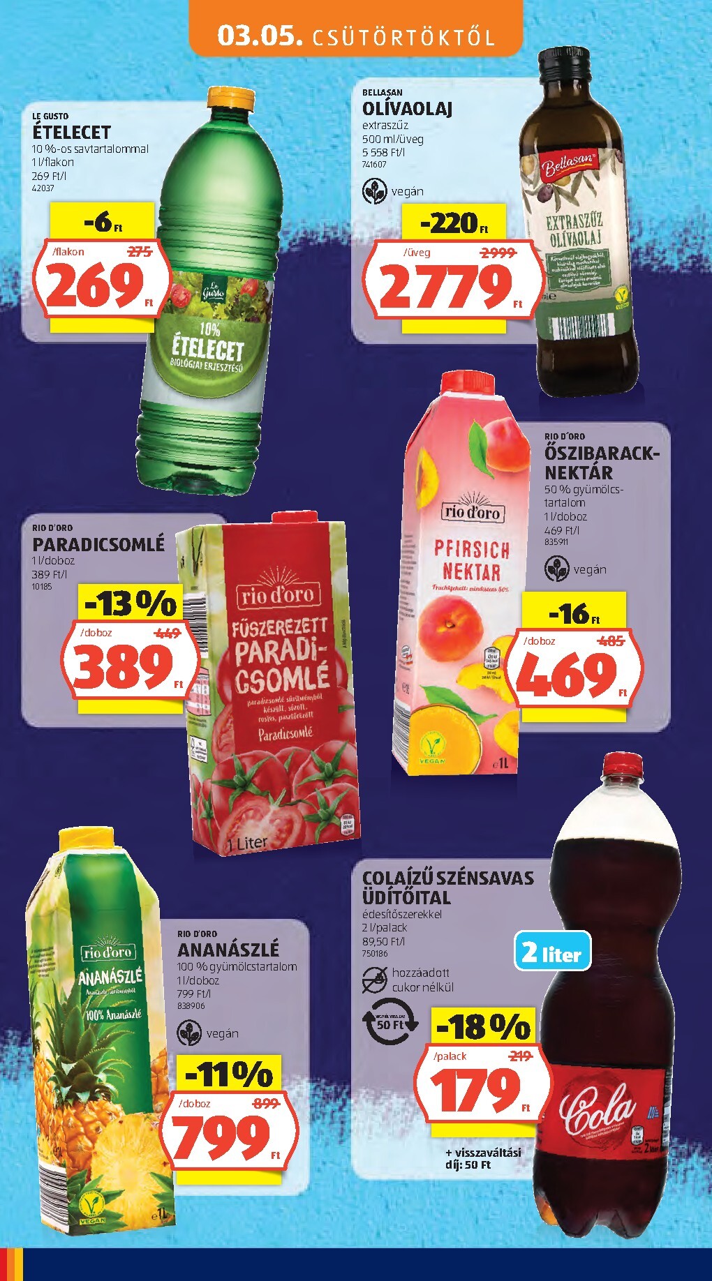 aldi - Aldi - Tartós árcsökkentés flyer akciós újság, érvényes 2026.03.05. - 2026.03.11. - page: 24