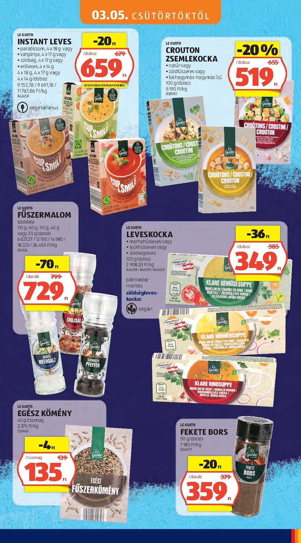 aldi - Aldi - Tartós árcsökkentés flyer akciós újság, érvényes 2026.03.05. - 2026.03.11. - page: 23
