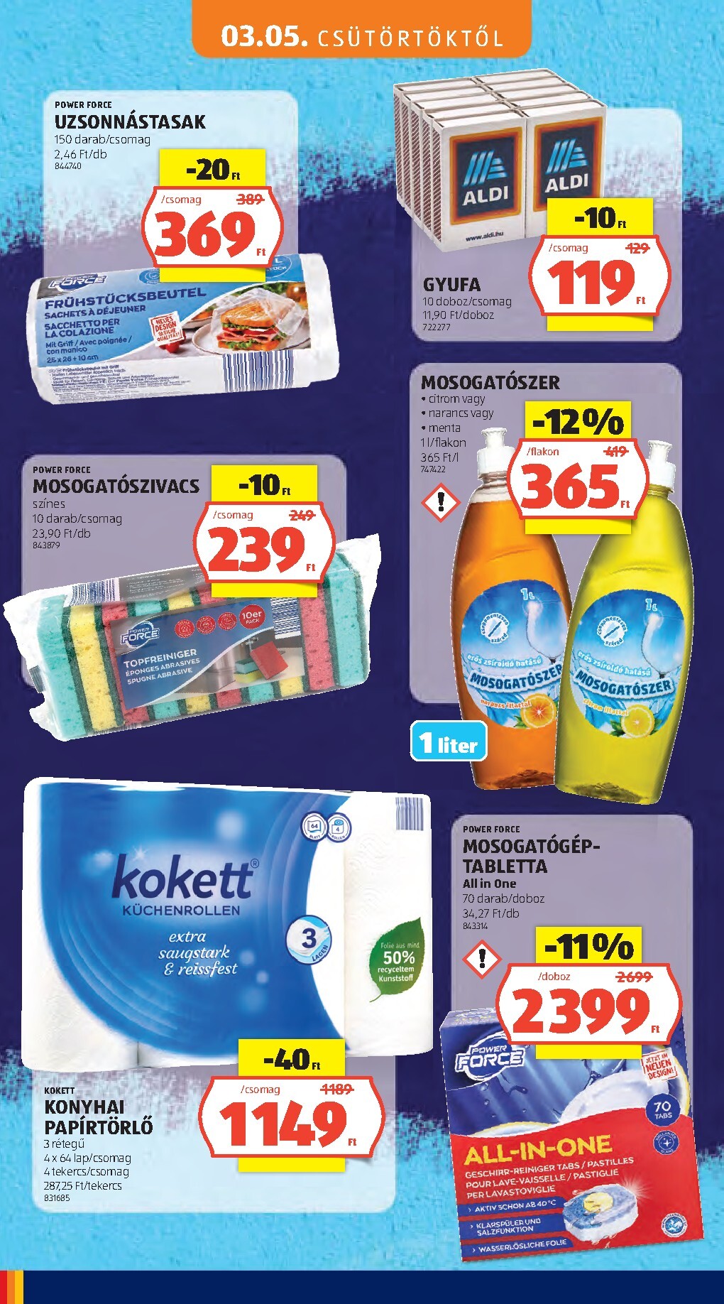 aldi - Aldi - Tartós árcsökkentés flyer akciós újság, érvényes 2026.03.05. - 2026.03.11. - page: 30