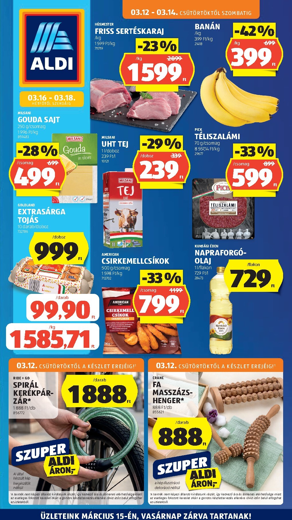 aldi - Aldi akciós újság, érvényes 2026.03.12. - 2026.03.18.