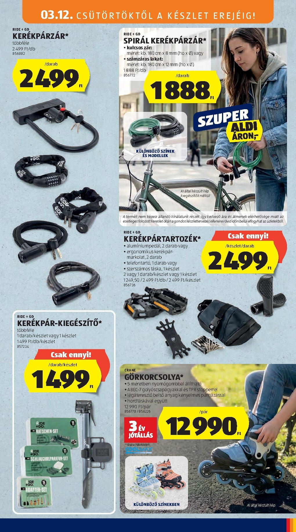 aldi - Aldi - Középső sor termékei akciós újság, érvényes 2026.03.12. - 2026.03.18. - page: 9