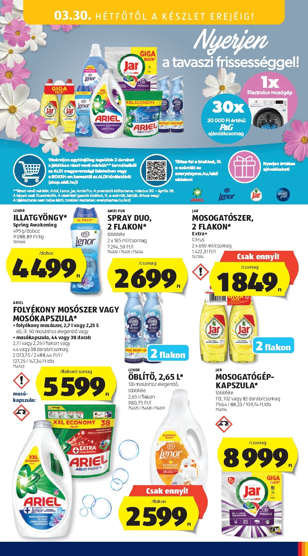 aldi - Aldi - Középső sor termékei akciós újság, érvényes 2026.03.26. - 2026.04.01. - page: 21