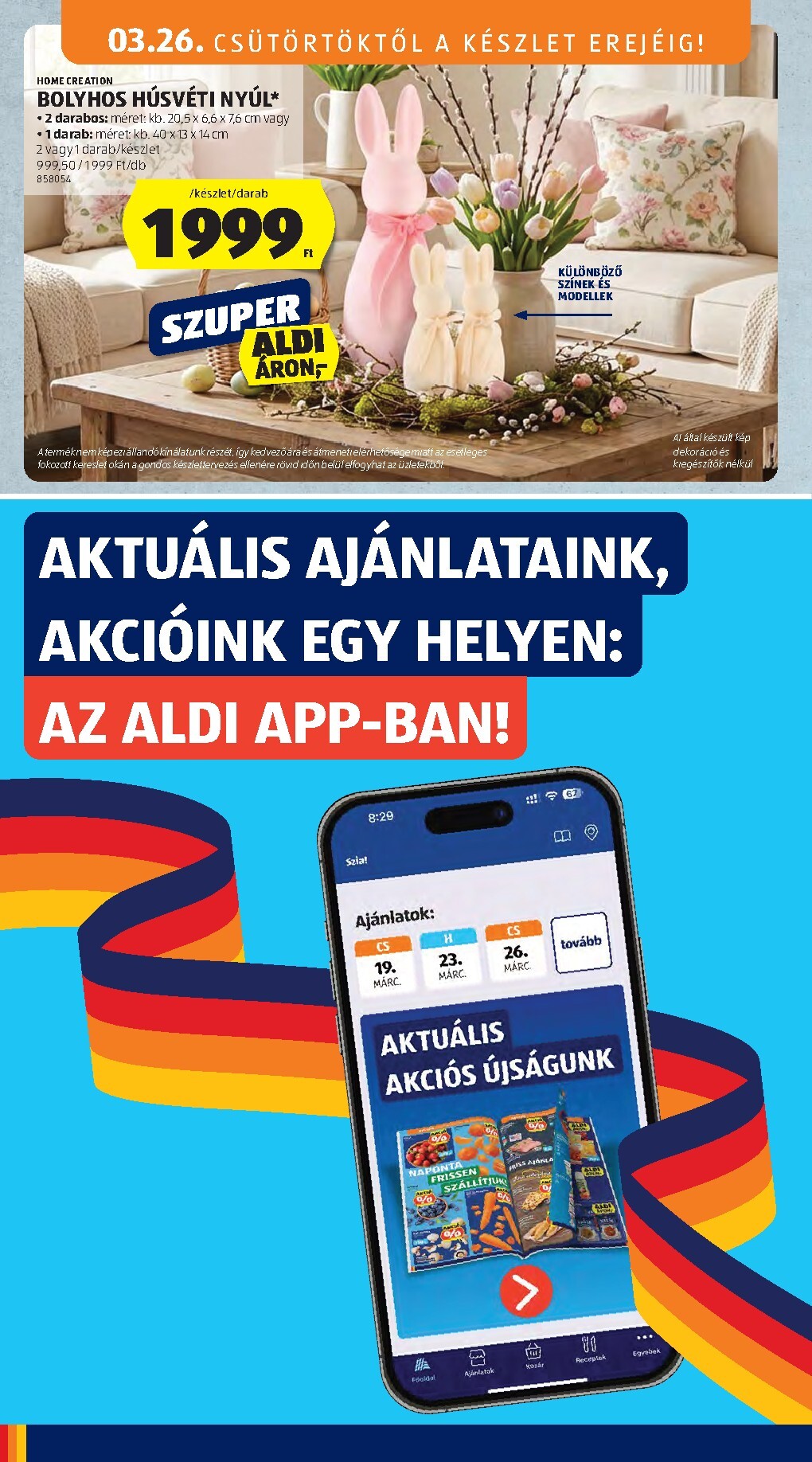 aldi - Aldi - Középső sor termékei akciós újság, érvényes 2026.03.26. - 2026.04.01. - page: 2