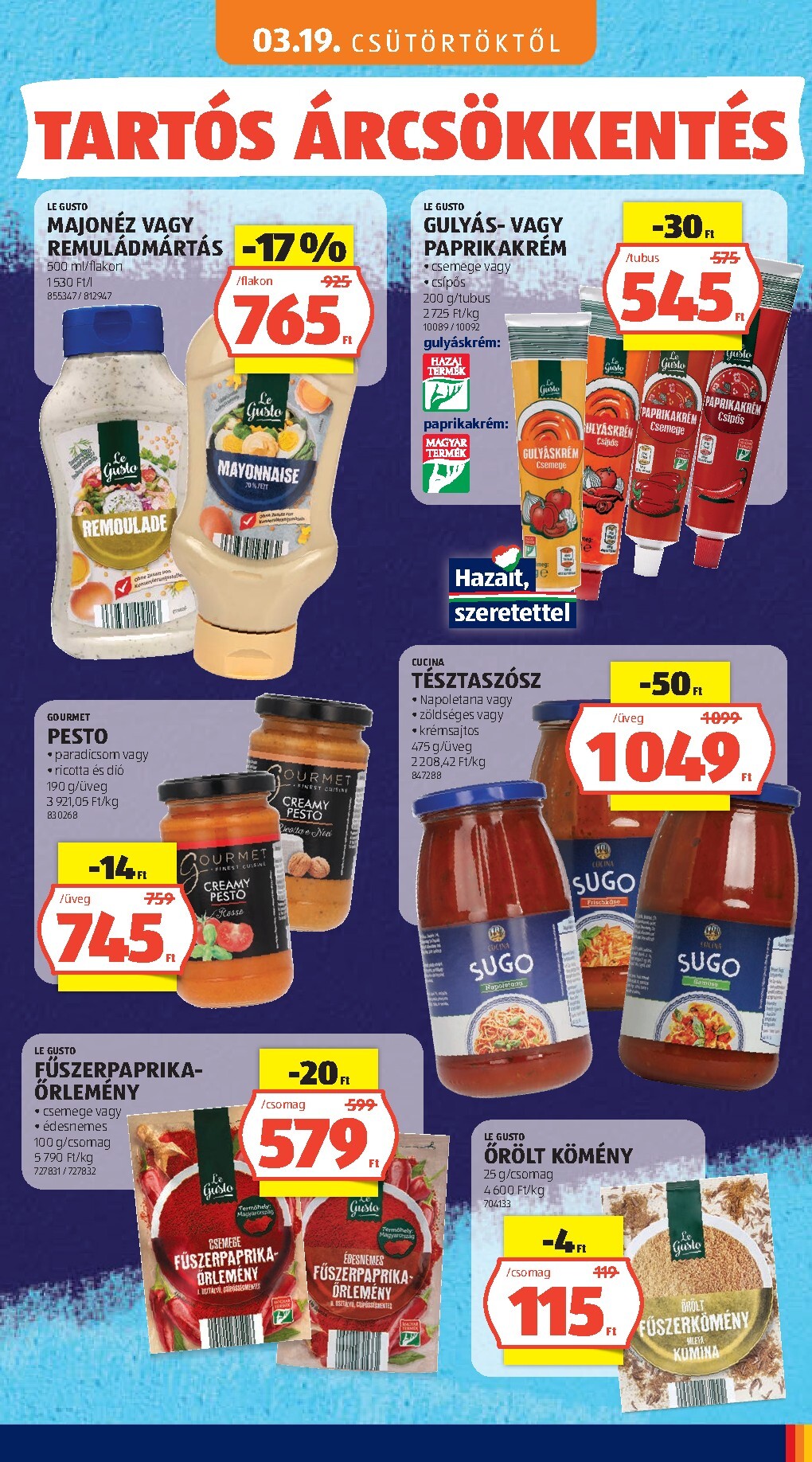aldi - Aldi - Tartós árcsökkentés flyer akciós újság, érvényes 2026.03.05. - 2026.04.02. - page: 65