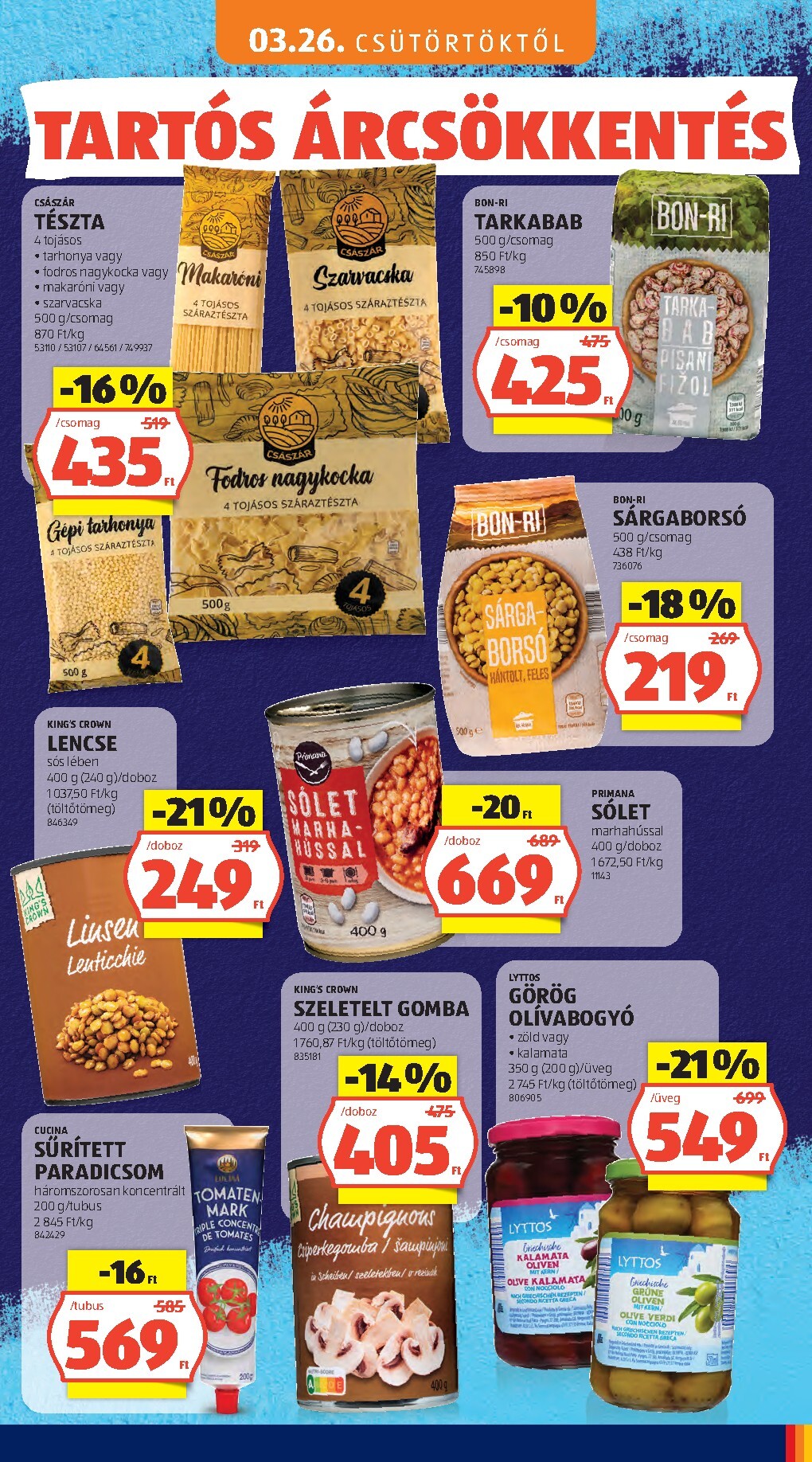 aldi - Aldi - Tartós árcsökkentés flyer akciós újság, érvényes 2026.03.05. - 2026.04.02. - page: 83