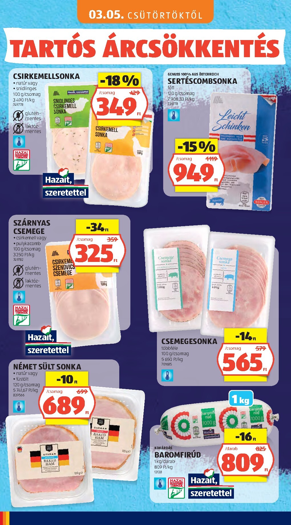 aldi - Aldi - Tartós árcsökkentés flyer akciós újság, érvényes 2026.03.05. - 2026.04.02. - page: 6