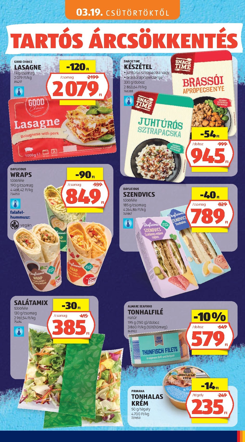 aldi - Aldi - Tartós árcsökkentés flyer akciós újság, érvényes 2026.03.05. - 2026.04.02. - page: 63