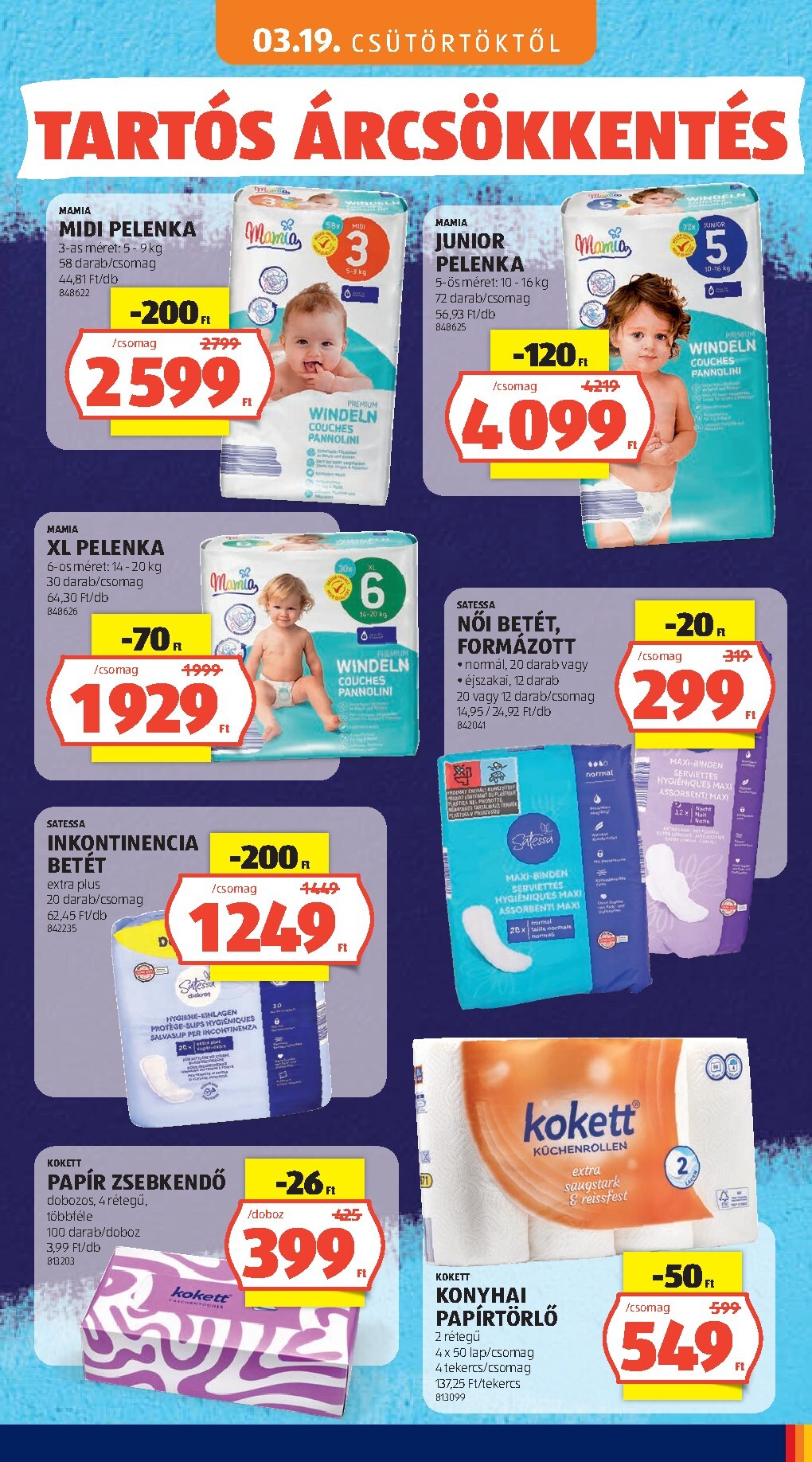 aldi - Aldi - Tartós árcsökkentés flyer akciós újság, érvényes 2026.03.05. - 2026.04.02. - page: 73