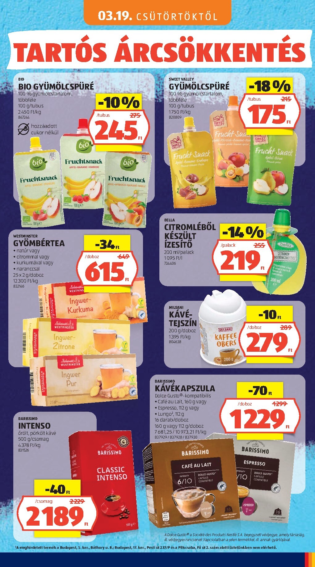 aldi - Aldi - Tartós árcsökkentés flyer akciós újság, érvényes 2026.03.05. - 2026.04.02. - page: 69