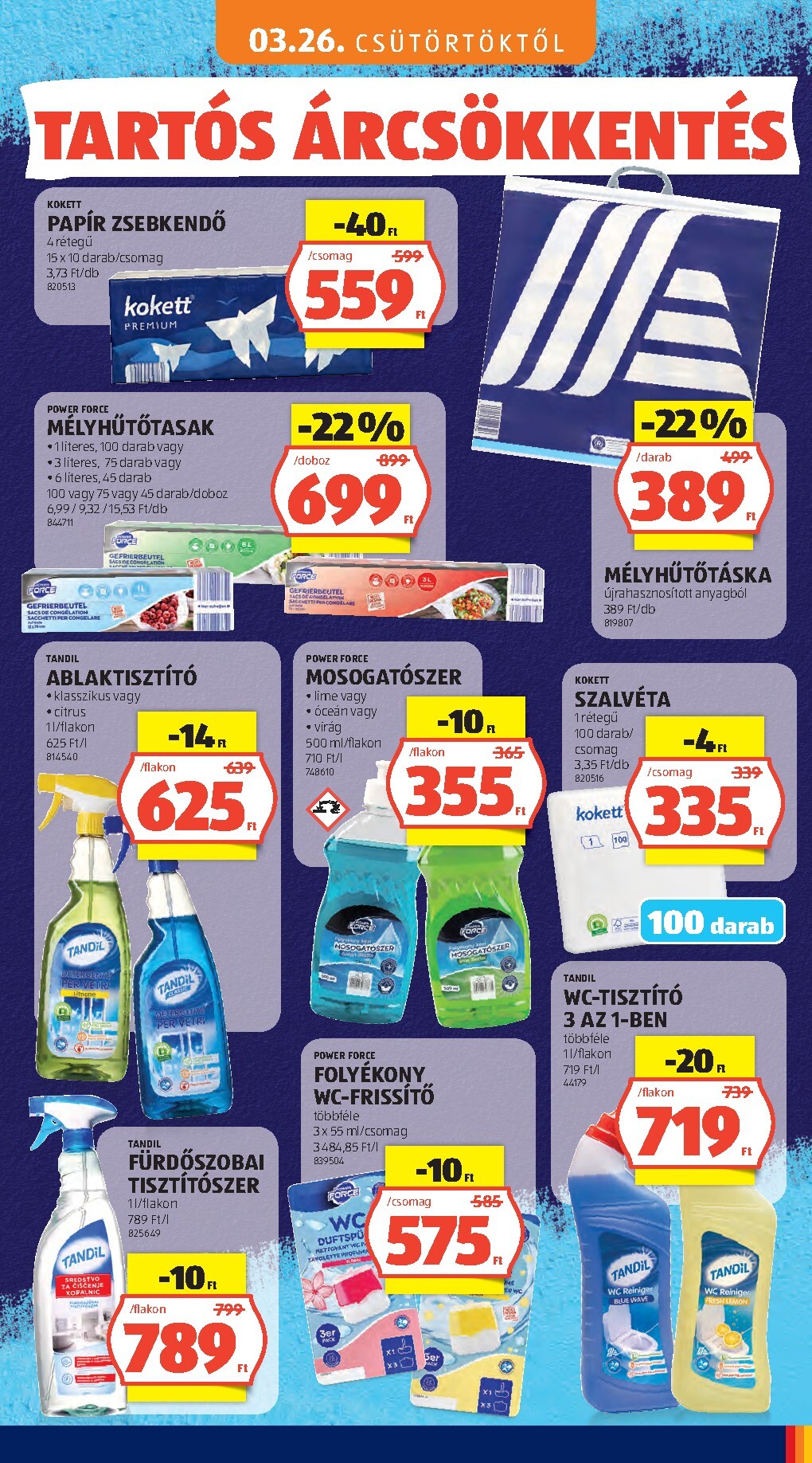 aldi - Aldi - Tartós árcsökkentés flyer akciós újság, érvényes 2026.03.05. - 2026.04.02. - page: 91