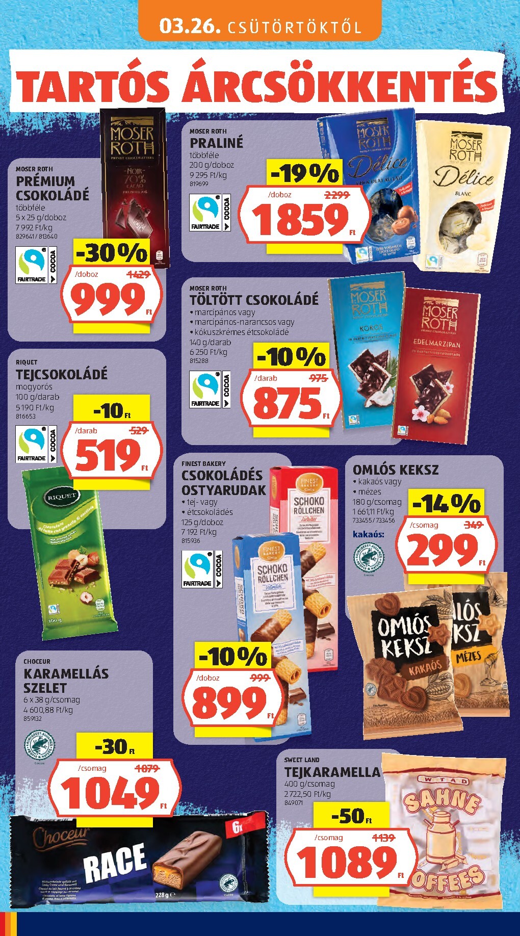aldi - Aldi - Tartós árcsökkentés flyer akciós újság, érvényes 2026.03.05. - 2026.04.02. - page: 86
