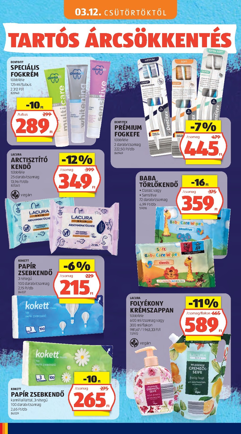 aldi - Aldi - Tartós árcsökkentés flyer akciós újság, érvényes 2026.03.05. - 2026.04.02. - page: 52