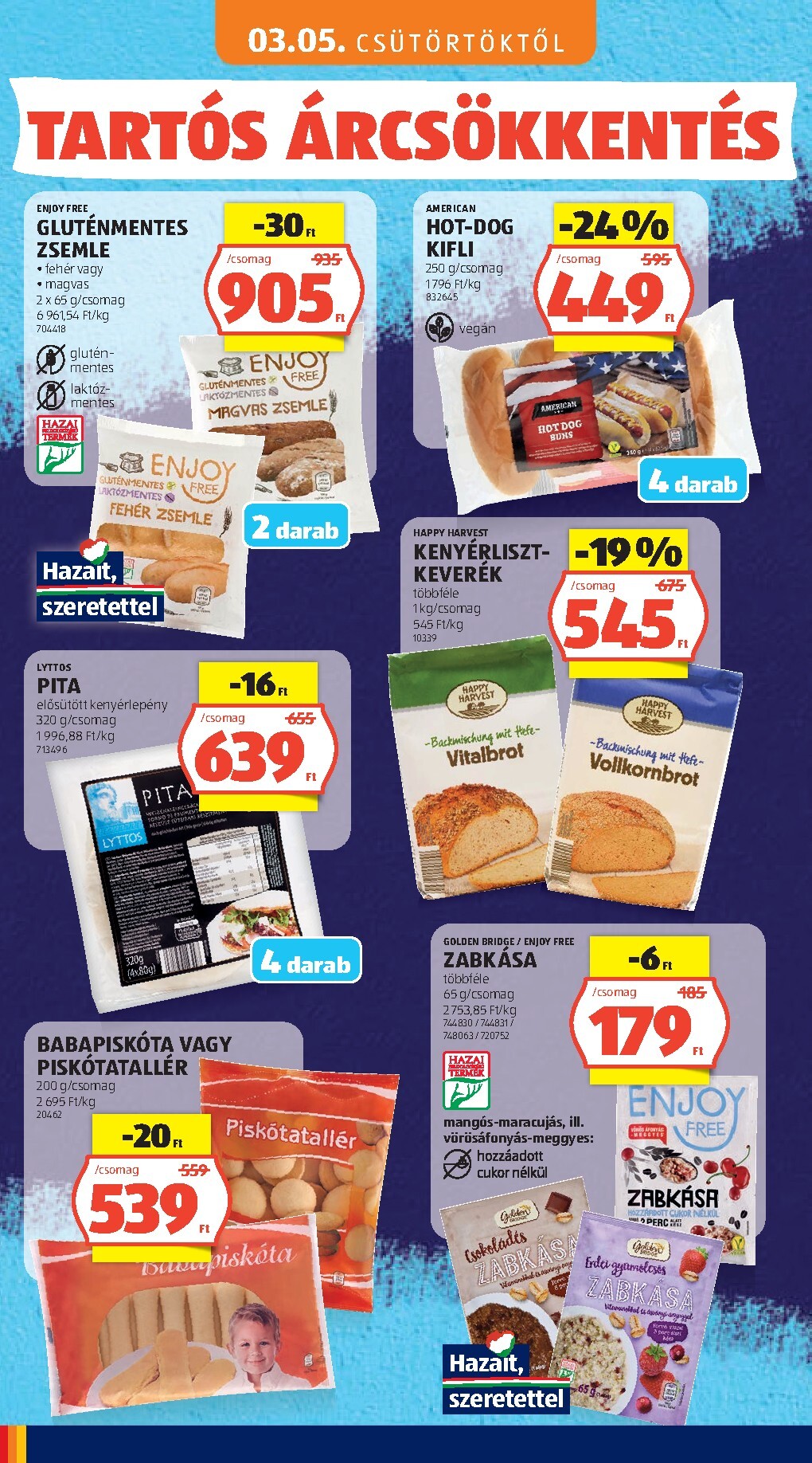 aldi - Aldi - Tartós árcsökkentés flyer akciós újság, érvényes 2026.03.05. - 2026.04.02. - page: 4