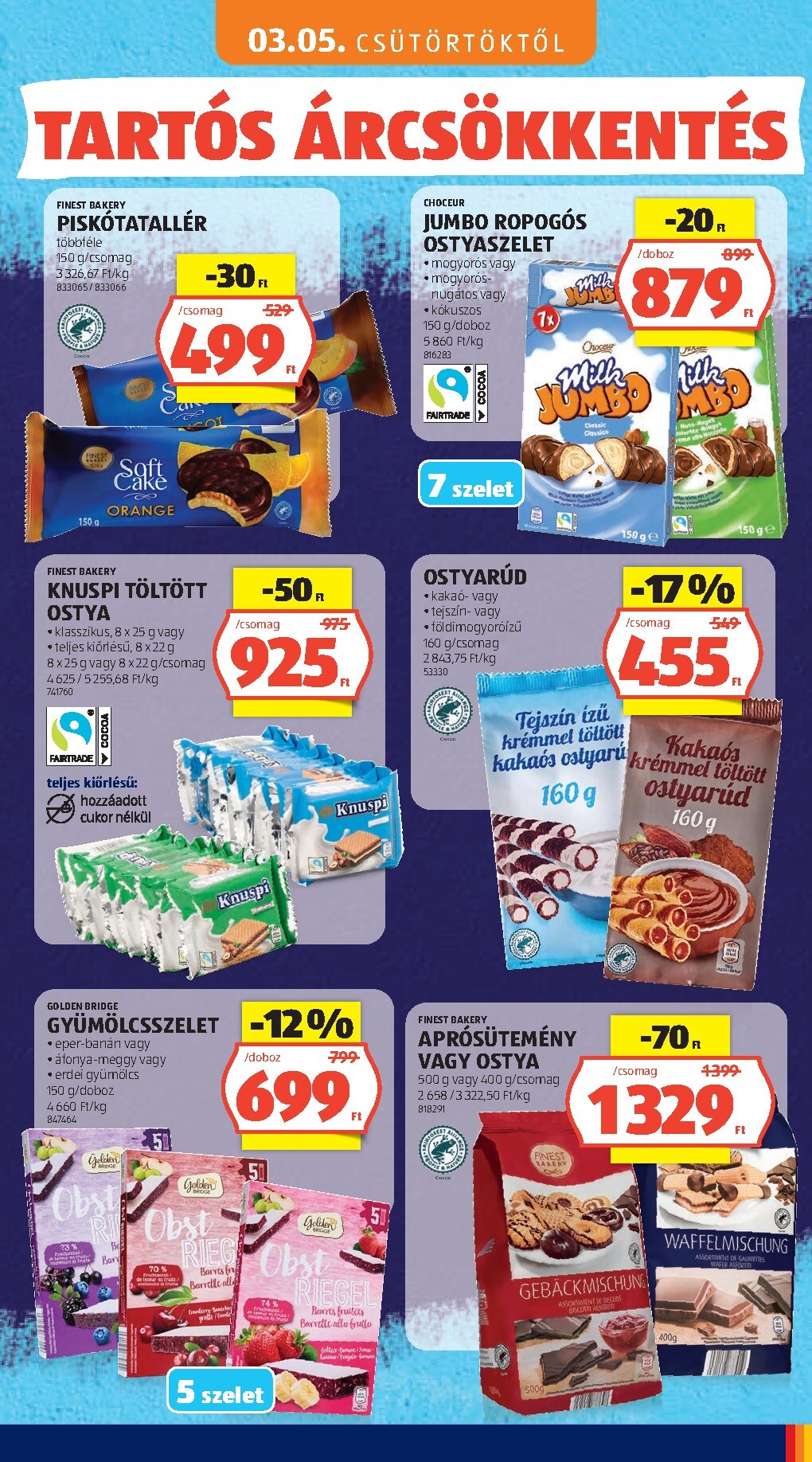 aldi - Aldi - Tartós árcsökkentés flyer akciós újság, érvényes 2026.03.05. - 2026.04.02. - page: 21