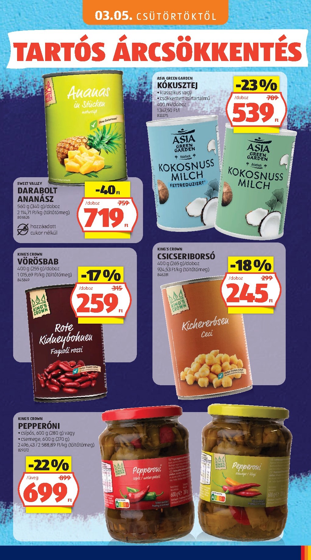 aldi - Aldi - Tartós árcsökkentés flyer akciós újság, érvényes 2026.03.05. - 2026.04.02. - page: 15