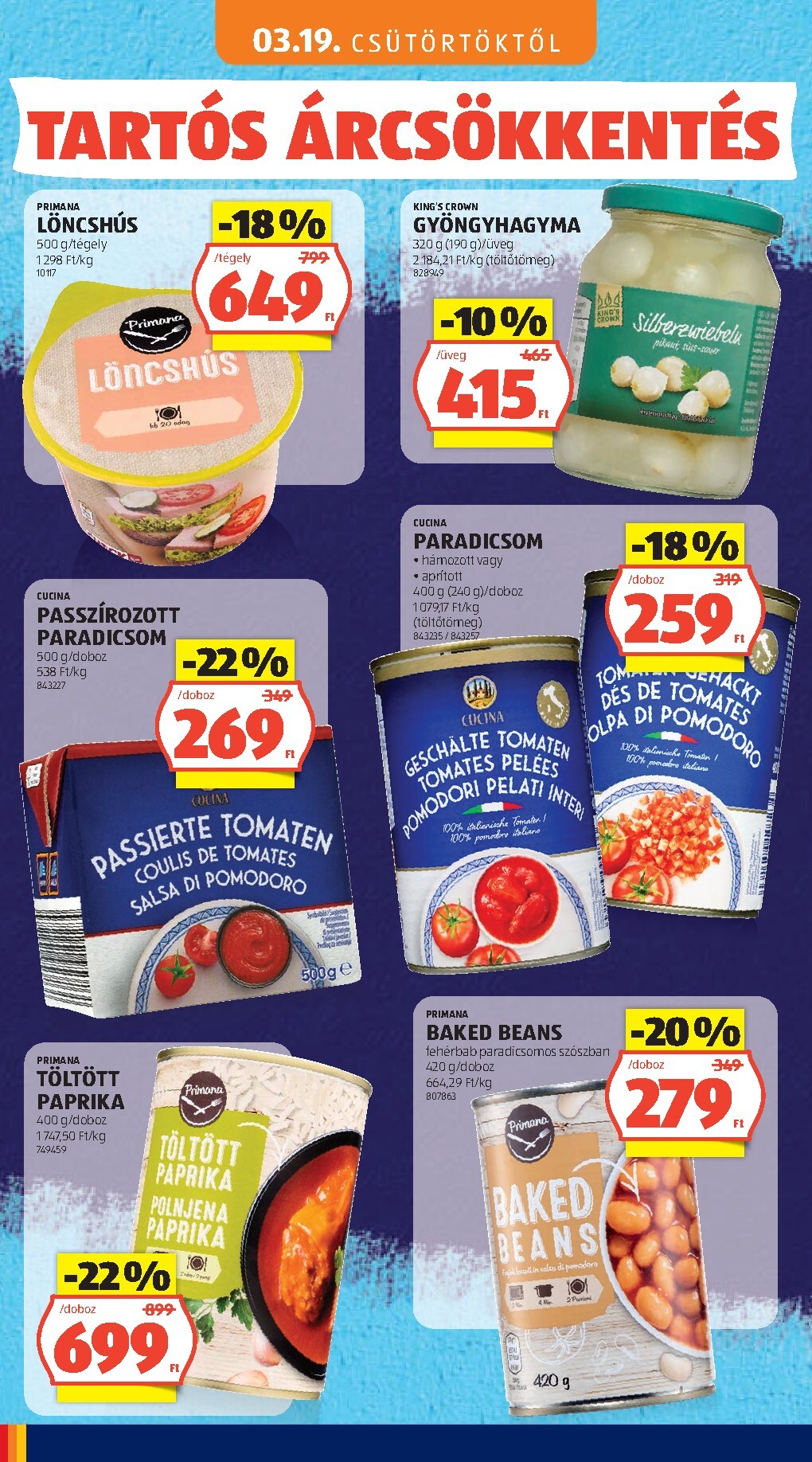 aldi - Aldi - Tartós árcsökkentés flyer akciós újság, érvényes 2026.03.05. - 2026.04.02. - page: 64