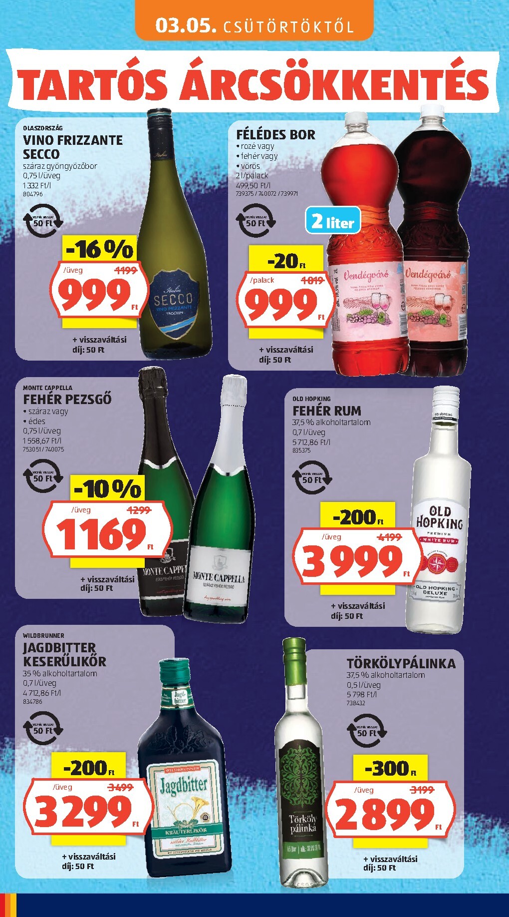 aldi - Aldi - Tartós árcsökkentés flyer akciós újság, érvényes 2026.03.05. - 2026.04.02. - page: 26